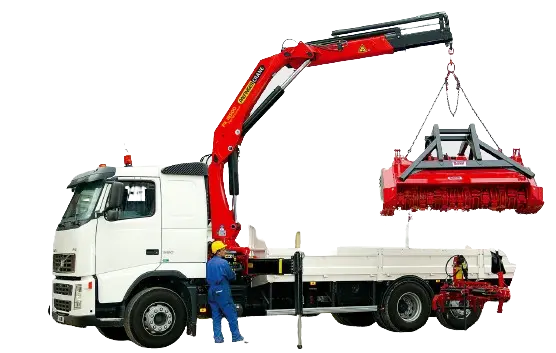 Brazo hidráulico articulado en Quito