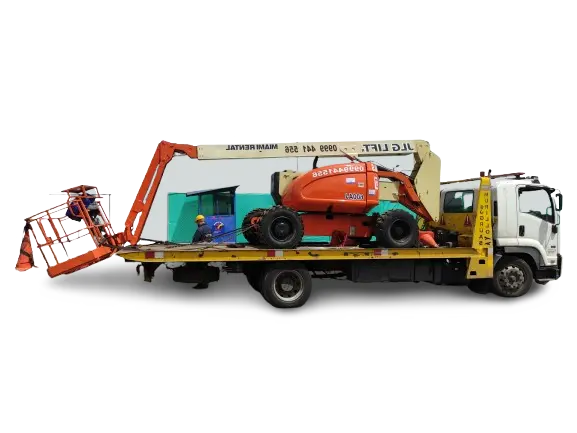 Transporte de maquinaria pesada en Quito